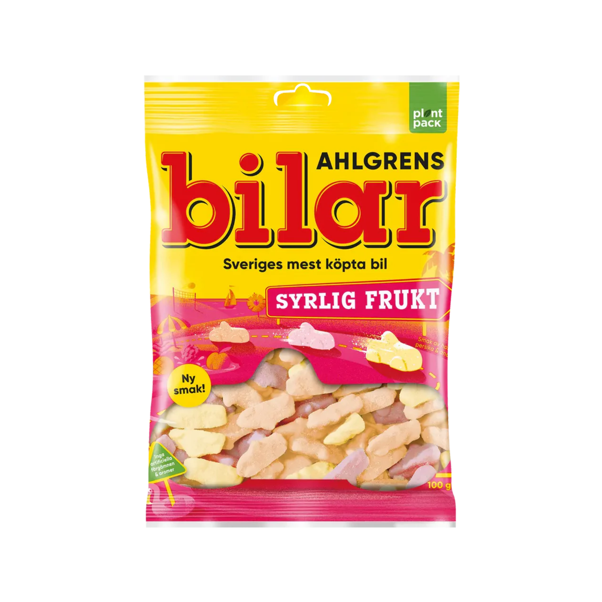 Ahlgrens Bilar Syrlig Frukt - Swedish Candy Culture