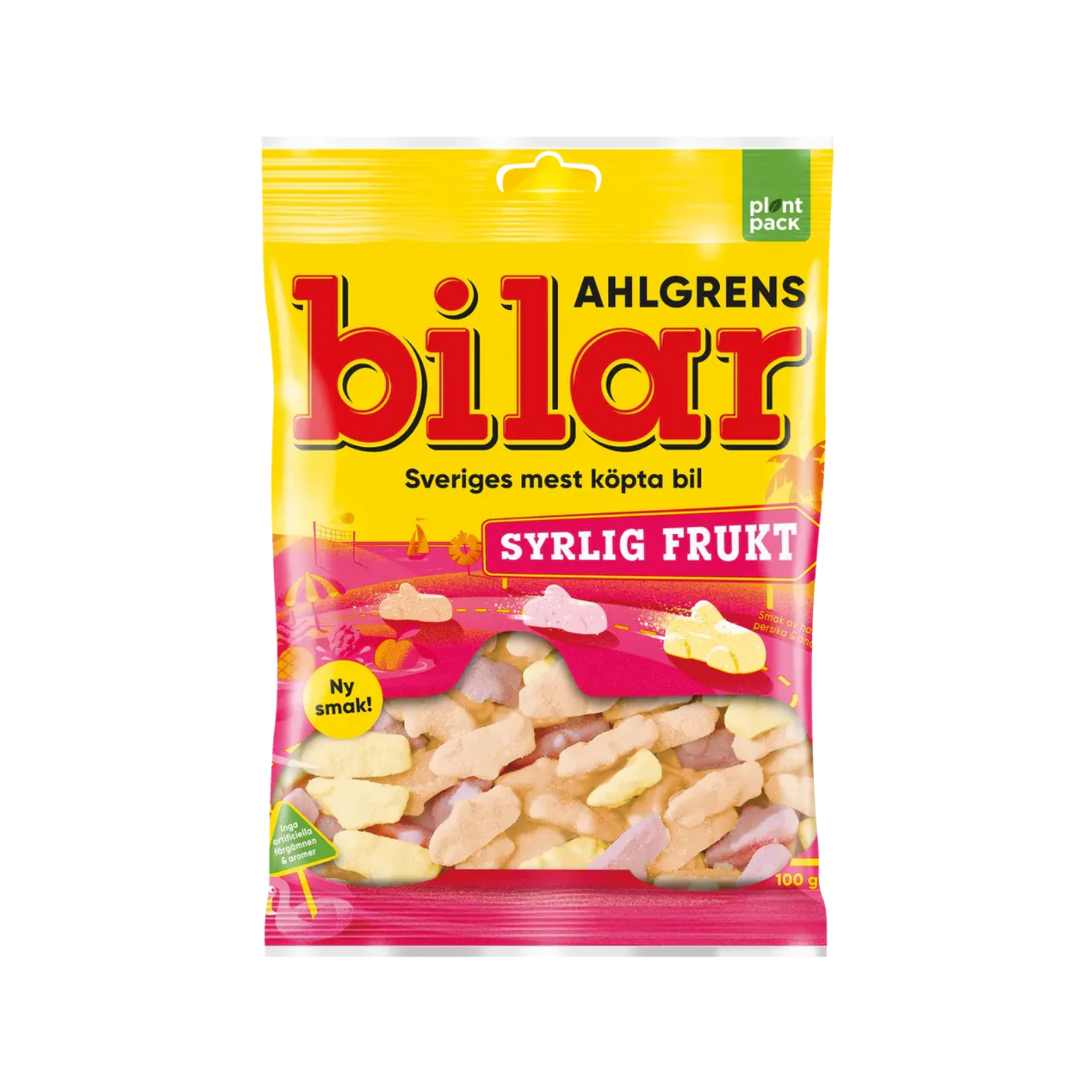 Ahlgrens Bilar Syrlig Frukt - Swedish Candy Culture