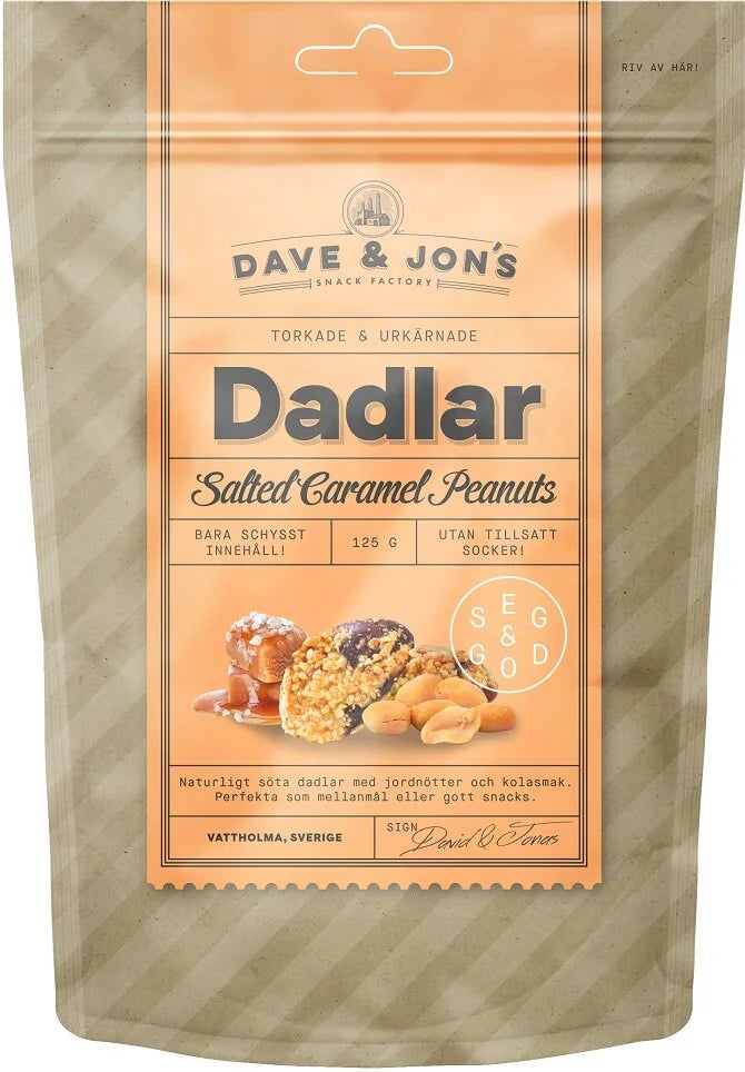 Dave & Jon's Dates Salted Caramel Peanuts