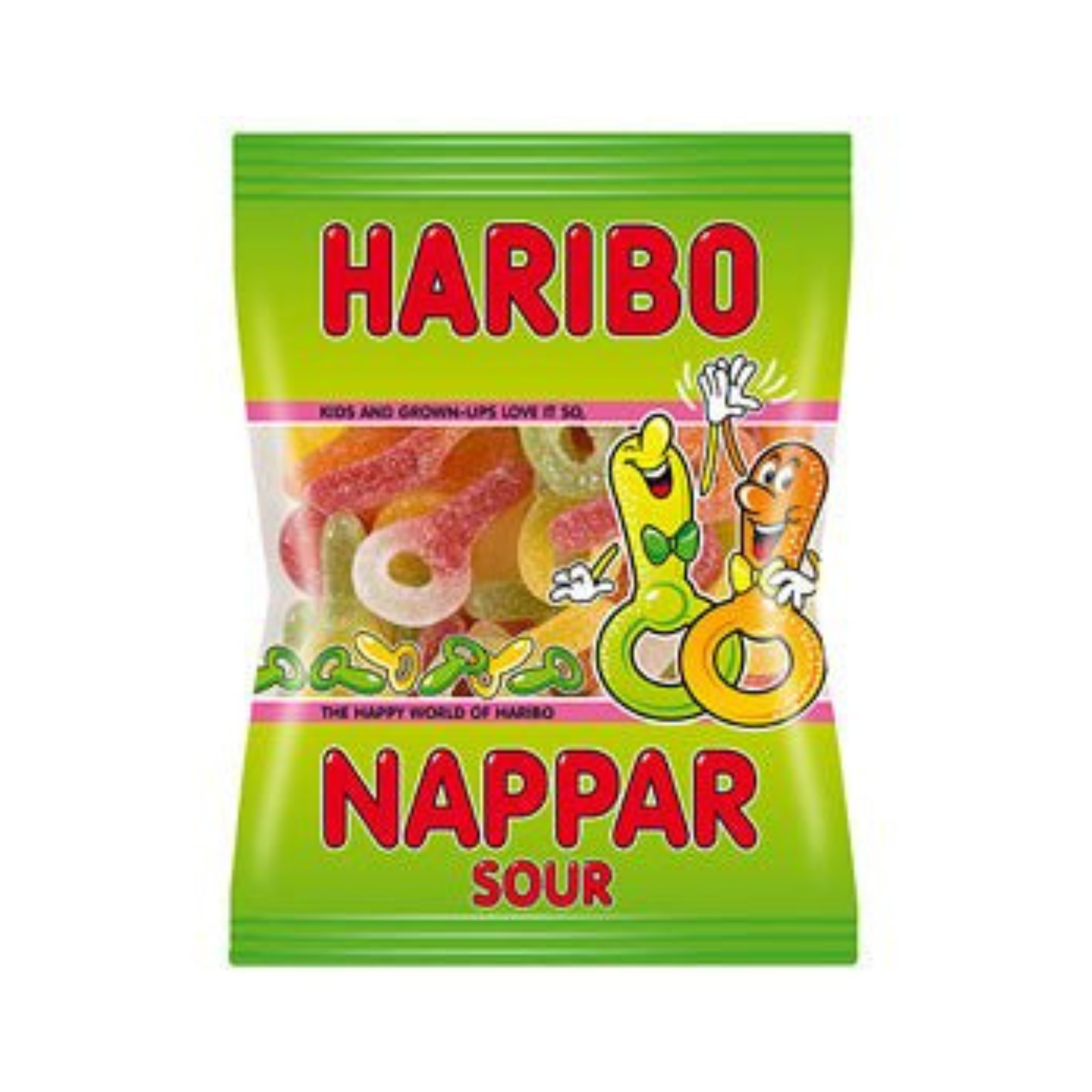 Haribo Sur Nappar Sour Pacifiers - Swedish Candy Culture