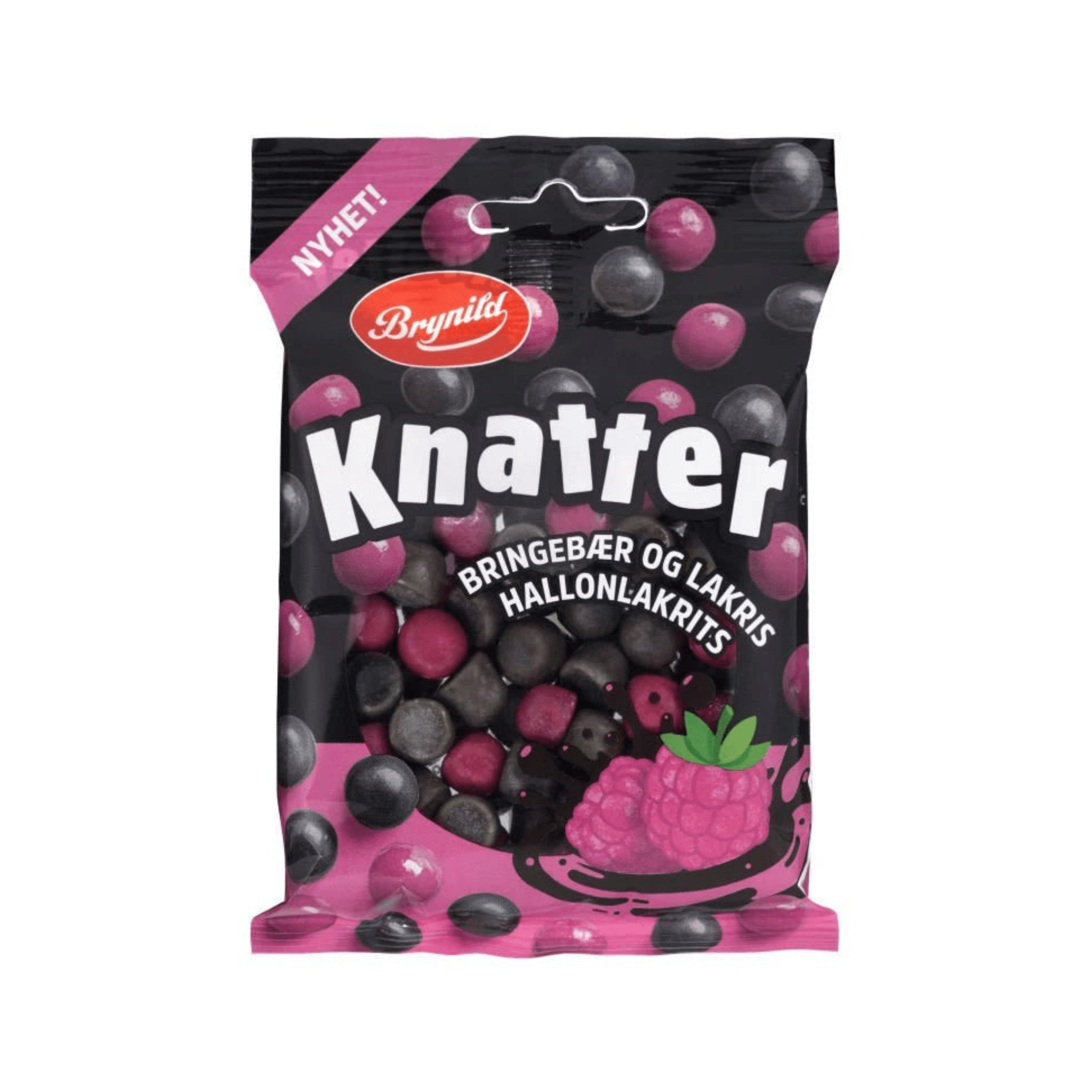 Knatter Raspberry and Licorice - Swedish Candy Culture