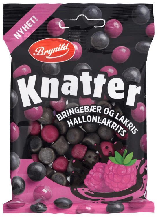 Knatter Raspberry and Licorice - Swedish Candy Culture