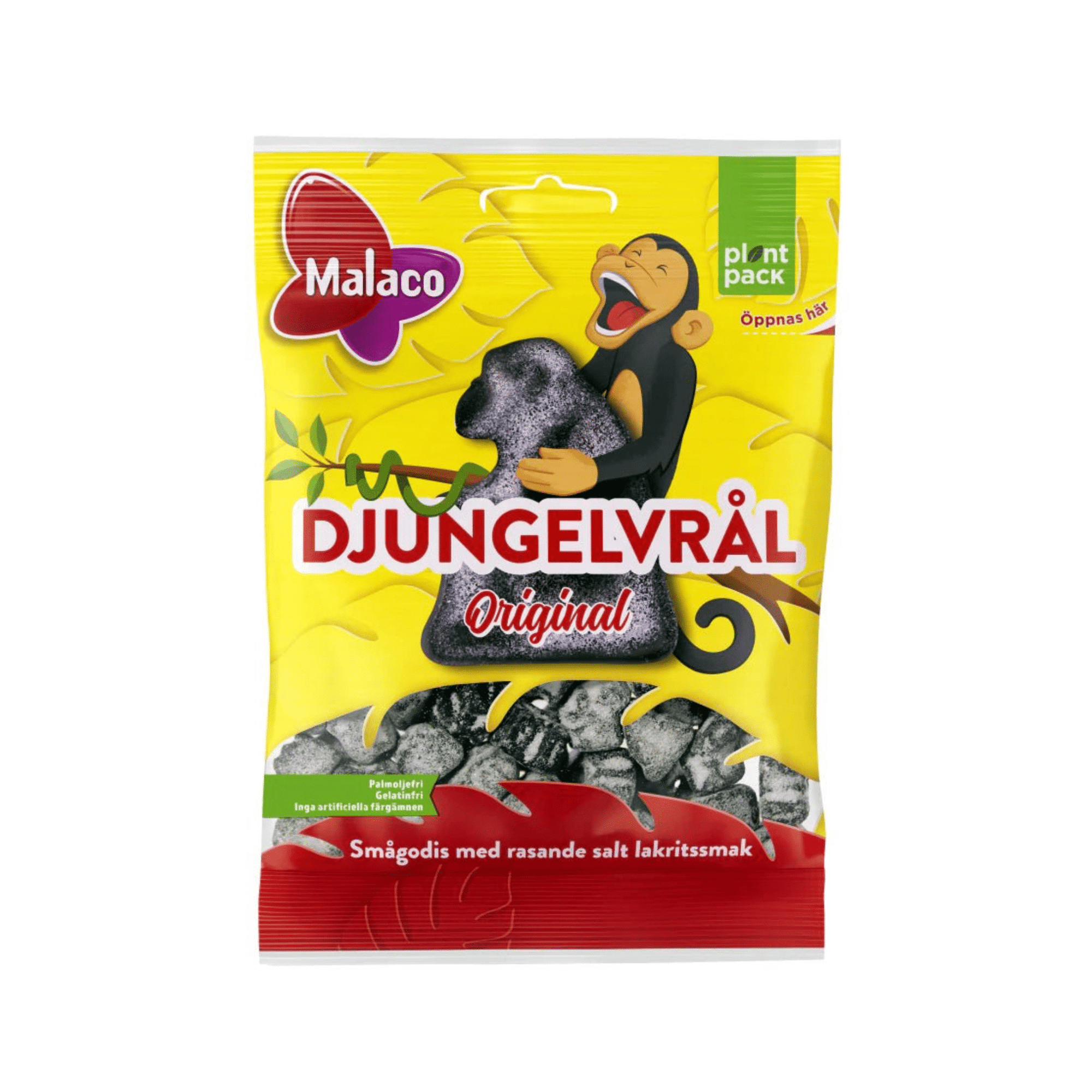 Malaco Djungelvrål Salty Monkeys - Swedish Candy Culture