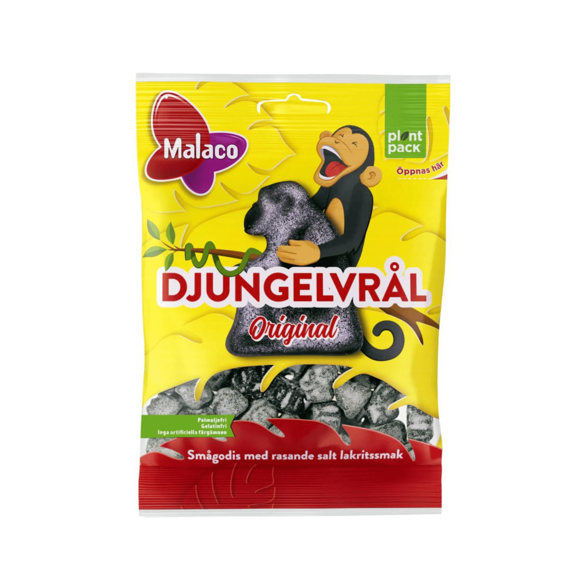 Malaco Djungelvrål Salty Monkeys - Swedish Candy Culture