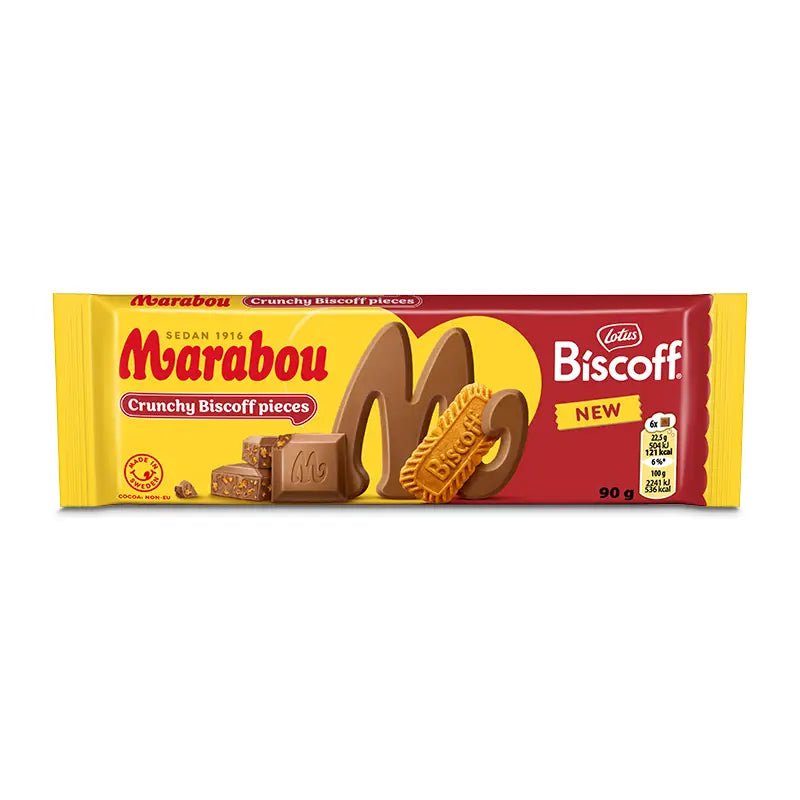 Marabou Biscoff 160g - Swedish Candy Culture
