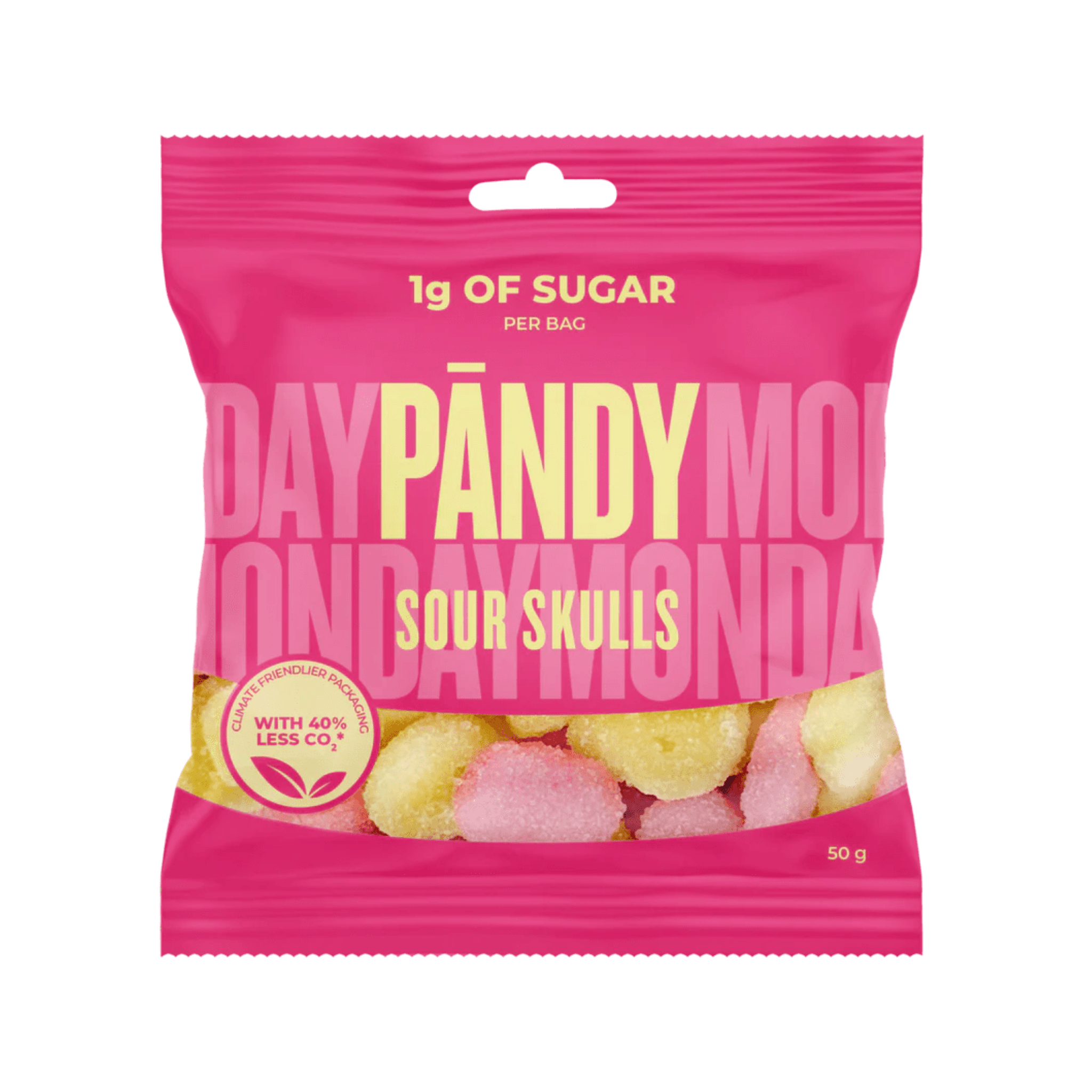 Pändy Sour Skulls 50g - Swedish Candy Culture
