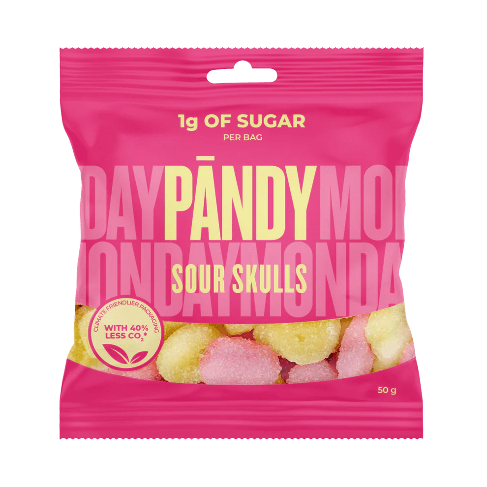 Pändy Sour Skulls 50g - Swedish Candy Culture