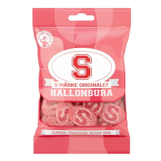 S - Märke Hallonsura (Sour Raspberry) - Swedish Candy Culture