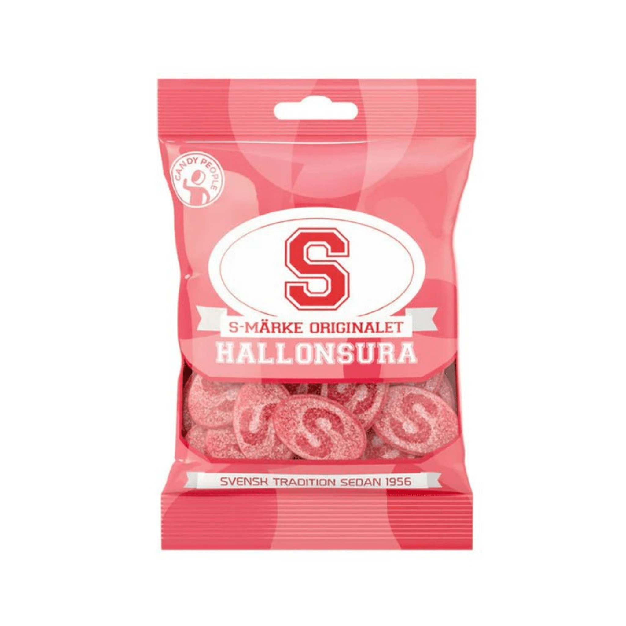 S-Märke Hallonsura (Sour Raspberry) - Swedish Candy Culture