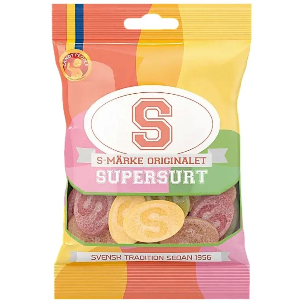 S - Märke Super Sour - Swedish Candy Culture