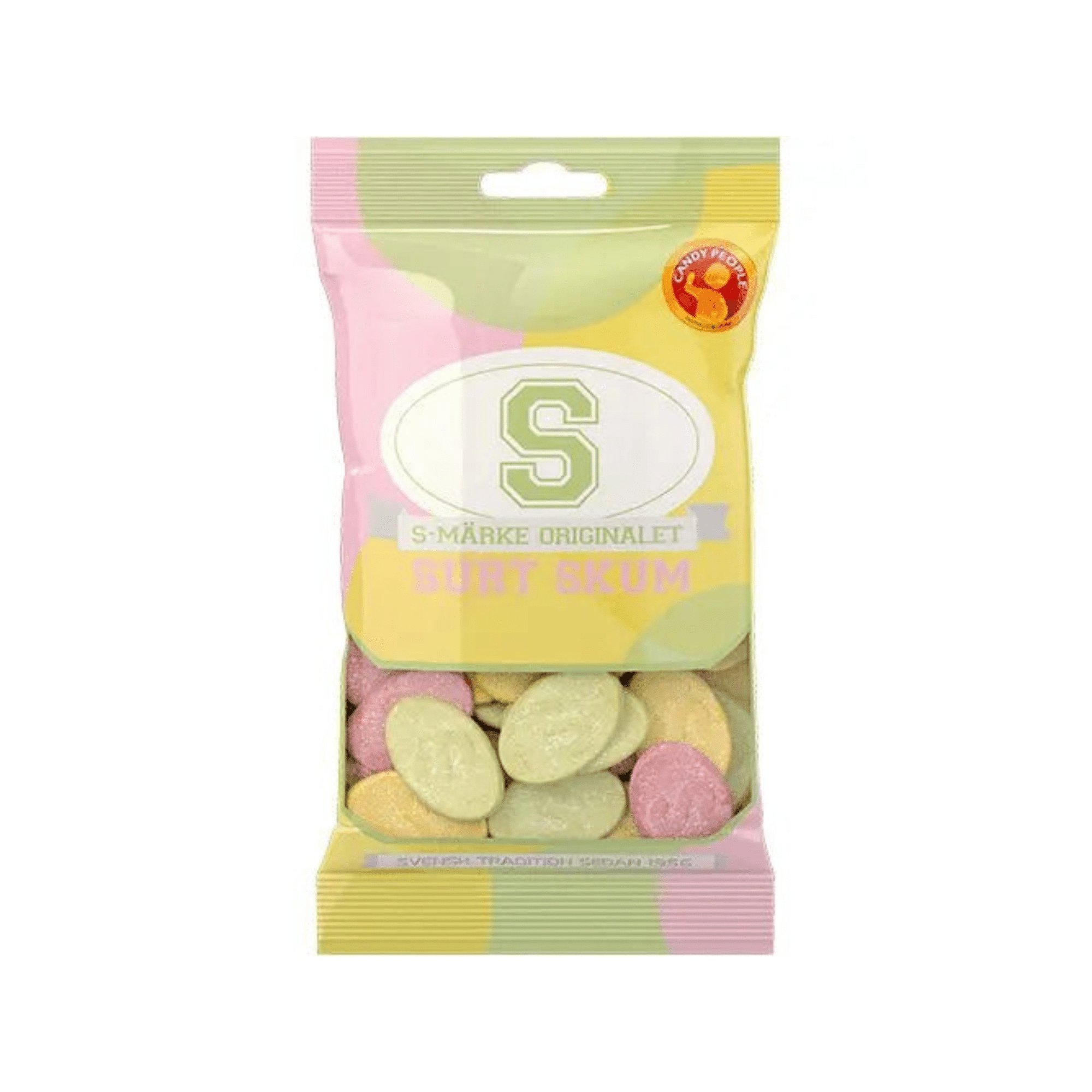 S-Märke Surt Skum Sour Foam - Swedish Candy Culture