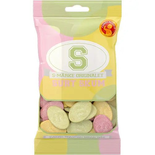 S - Märke Surt Skum Sour Foam - Swedish Candy Culture