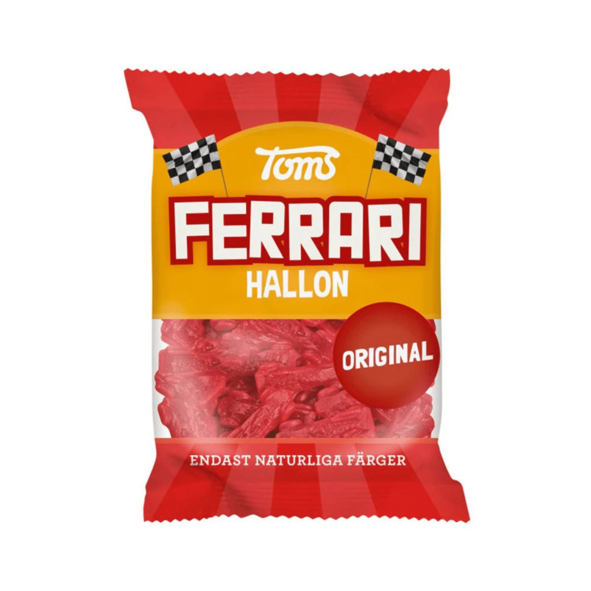 Toms Ferrari Hallon Original 130g - Swedish Candy Culture